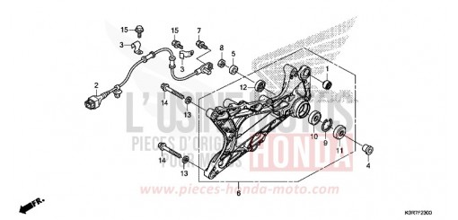 BRAS OSCILLANT SH125ADN de 2022
